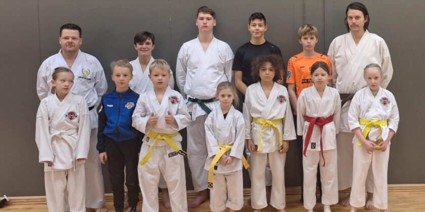 Vel heppnuð karatehelgi á Klaustri