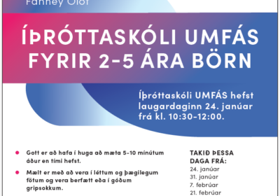 Íþróttaskóli UMFÁS fyrir 2-5 ára börn
