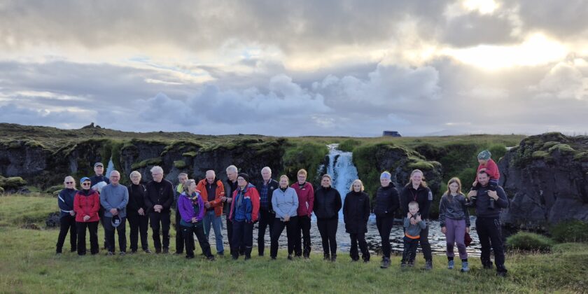 Fyrsti göngutúr sumarsins 19. júní
