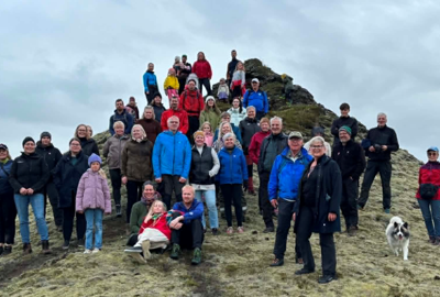 Göngutúr UMFÁS – Gengið á Holtsborg